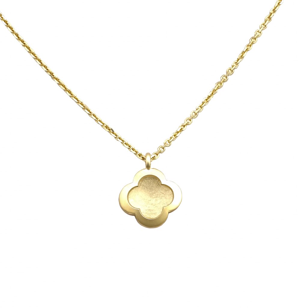 Řetízek s přívěskem – čtyřlístek Řetízek s přívěskem – čtyřlístek